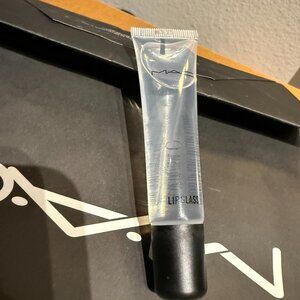 MAC Clear Lipglass Lipgloss NEW + shopping bag